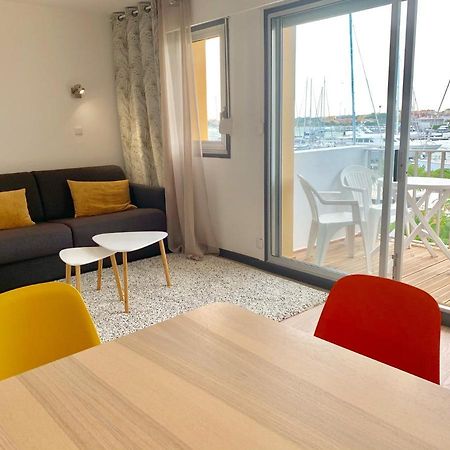 Appartement 1Ere Ligne Vue Port Avec Balcon, Piscine Agde Exterior foto